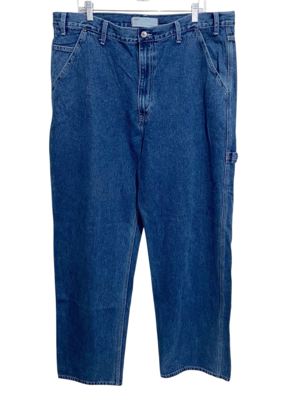 Vintage Levi's Jeans Mens 40X33 Carpenter Loop Baggy Denim Workwear Hong Kong